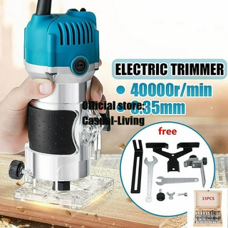 เราเตอร์ไฟฟ้า 110V 220V 1280W 35000Rpm สําหรับงานไม้