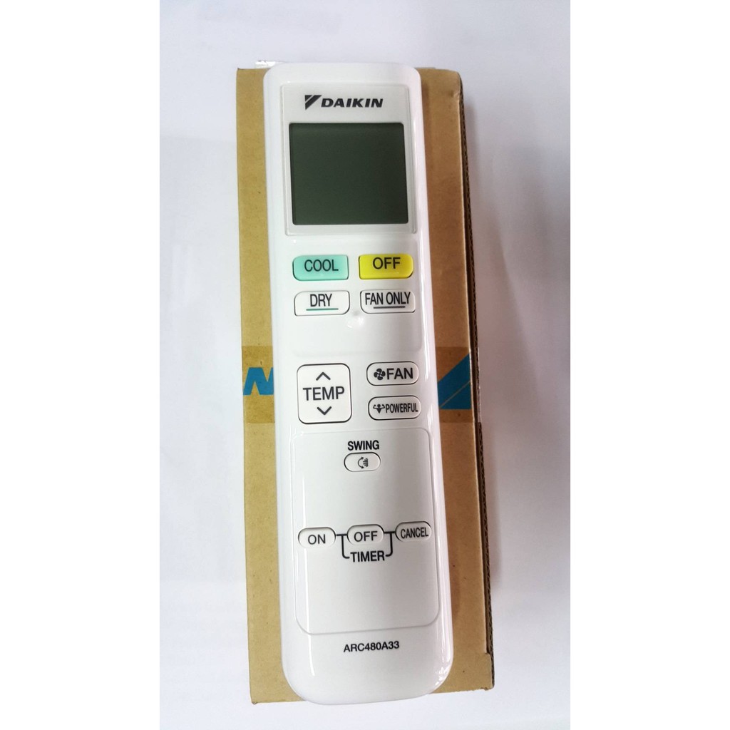 DAIKIN remote 4019416L ARC480A33  รีโมท ตัวยิง ตัวกดอะไหล่แท้ราคาถูก  ส่งเร็ว