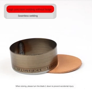 Die Circle Bell Die เครื่องตัดหนังกลม ญี่ปุ่นนําเข้า Punch แม่แบบมีดเครื่องมือหนัง Craft Punch Mold 7 ขนาด