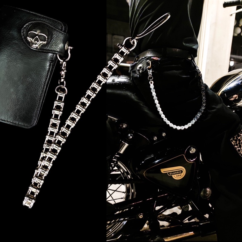 Devil chain โซ่คล้องกระเป๋า โซ่กระเป๋าตัง โซ่คล้องกางเกง