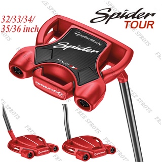 พัตเตอร์ไม้กอล์ฟ Spider Tour red 32 33 34 35 นิ้ว สําหรับผู้ชาย