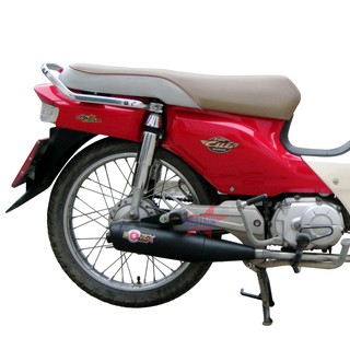 ท่อ รุ่น DREAM SUPER CUB ย่น ตรงรุ่น ท่อดรีม ท่อเดิม ท่อ มอก. พร้อมคอท่อ สแตนเลส 25 มิล ขนาด ยาว 52*กว้าง 8*สูง 13 ซม.