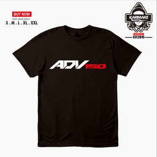 เสื้อยืด ลายรถจักรยานยนต์ Honda ADV 150สามารถปรับแต่งได้