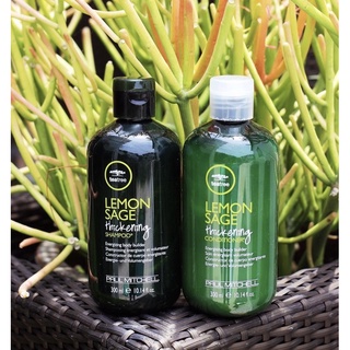 PAUL MITCHELL LEMON SAGE 300 ML. แชมพู และ ครีมนวดผม เสริมสร้างเนื้อผม ช่วยลดความมัน และเพิ่มความพอง