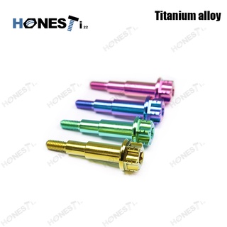 Honesti22 Titanium Alloy Brake Head Screw Kit CNC Gr5 M6X46mm M5x32mm M5x26mm For Honda.