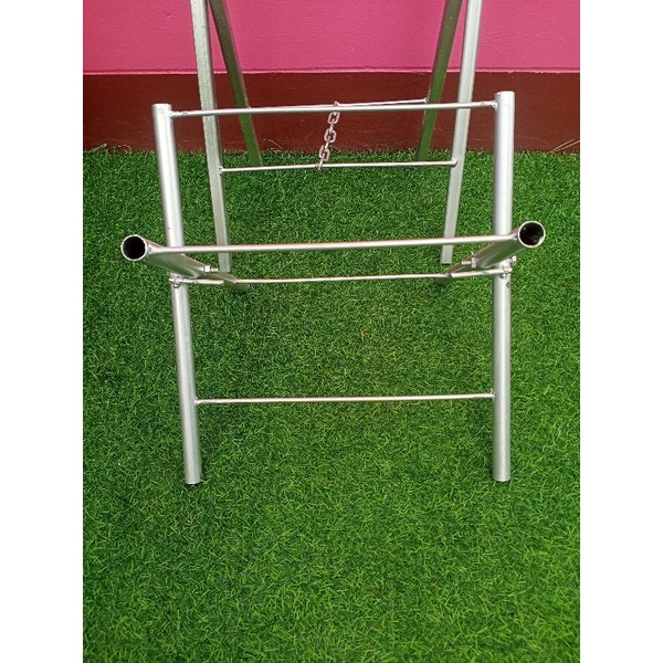 ขาตั้งเตาปิ้งย่างเเบบนั้งย่างขนาดเล็กเหมาะกับตัวเตาถัง30ลิตร