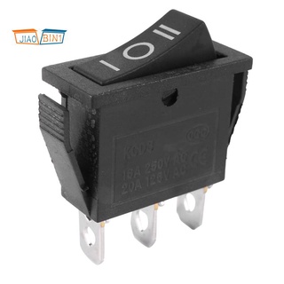 AC15A/250V 20A/125V 3 Pin SPDT ON-OFF-ON 3 Position Snap Rocker Switch