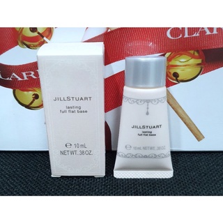 เมคอัพเบส ปกปิดรูขุมขน แท้💯%Jill Stuart Lasting Full Flat Base SPF25 PA++ 10 ml. ฉลากภาษาอังกฤษ