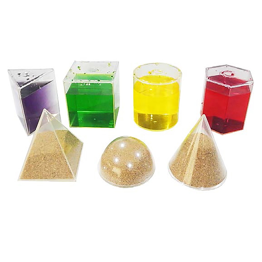 ชุดปริมาตรรูปเรขา 7 แบบ (7 Geometric Solids)