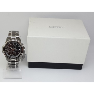 นาฬิกา SEIKO MENS SSC143 SOLAR CHRONOGRAPH พร้อมกล่อง (สภาพดี)