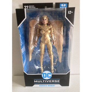 ของเล่นดีซี Wonder Woman 1984 DC Multiverse Wonder Woman (Gold Armor)