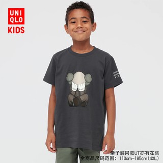 Uniqlo เสื้อยืด คอกลม แขนสั้น พิมพ์ลาย KAWS สําหรับเด็กผู้ชาย ผู้หญิง (UT) 446313/4463148843