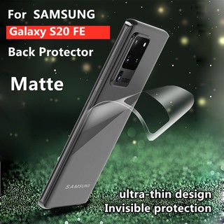 Matte Frosted Back Film ฟิล์มไฮโดรเจล เหมาะสำรับ SAMSUNG Galaxy S20 FE ฟิล์มป้องกัน