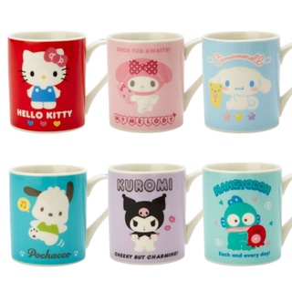 💦แก้วน้ำ Mug ถ้วยเซรามิก Sanrio 220ml. จากญี่ปุ่นแท้100%💦