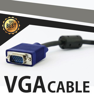 สายต่อจอ VGA Monitor สายต่อจอคอมพิวเตอร์ VGA MaleTo Male 15pin สายเส้นใหญ่ สายหนา งานดี 3+4 RGB /15M/20M/30M