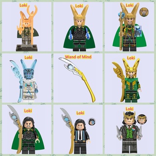 ของเล่นตัวต่อเลโก้ Marvel Thunder God loki สําหรับเด็ก