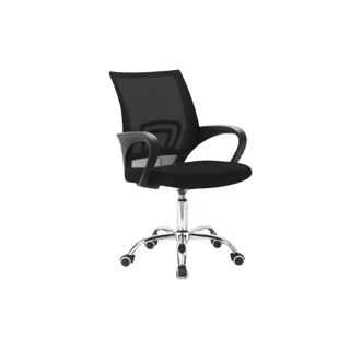โฮมออฟฟิศ Office Chair เก้าอี้สำนักงาน เก้าอี้นั่งทำงาน รุ่น B (Black) 04
