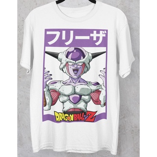 เสื้อยืดชายเสื้อยืดผ้าฝ้ายเสื้อยืด Unisex รุ่น ฟรีสเซอร์ Frieza ดราก้อนบอลแซด (Dragon Ball Z Collection) สวยใส่สบายแบรนด