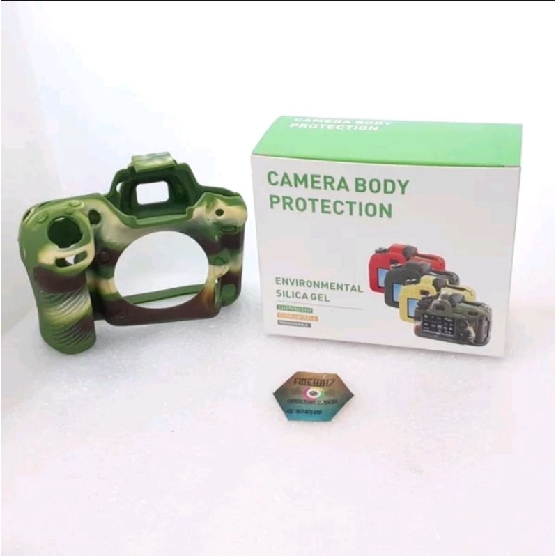 เคสซิลิโคนยาง Foor Nikon D750 ARMY