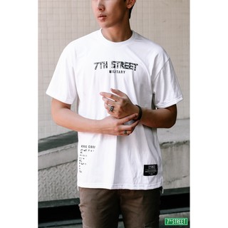 7th street เสื้อโอเวอร์ไซส์ รุ่น Morse Code