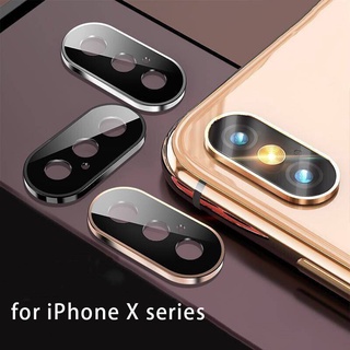 กระจกนิรภัยป้องกันเลนส์กล้อง 9H สําหรับ Apple Iphone X Xs Max Xr