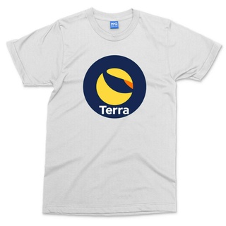 เสื้อยืด พิมพ์ลายนักลงทุนเทคโนโลยี Terra Luna Crypto BlockchainS-5XL