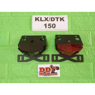 ท้ายสั้น KLX150 DTK150 BF150 #มีไฟเลี้ยวในตัว #2 มม.