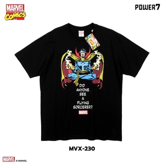 เสื้อยืดโอเวอร์ไซส์Power 7 Shop เสื้อยืดการ์ตูน ลาย Doctor Strange ลิขสิทธ์แท้ MARVEL COMICS  T-SHIRTS (MVX-230)S-3XL