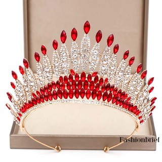 Gorgeous Crystal Wedding Bridal Tiaras Crown Retro Gold Silver Hair Accessories Women Prom Hair