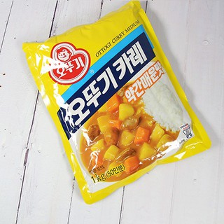 [Original] 오뚜기카레약간매운맛 Ottogi Curry Powder Medium Hot (ผงแกงกะหรี่ เผ็ดปานกลาง) 1kg