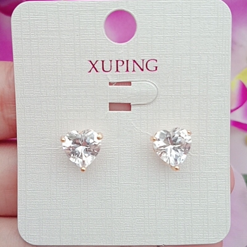 Xuping jewelry ต่างหูผู้หญิง ดาวชุบทอง+