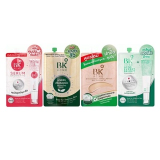 [แบบซอง 4 กรัม] BK Acne ครีมบีเค แอคเน่ 4 สูตรสำหรับคนเป็นสิว