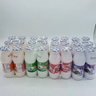 ดีโด้โยเกิร์ต แบบกล่องมี 4รส ให้เลือก รสองุ่นน รสส้ม และรสสตอเบอรี่ ผลไม้รวม ขนาด 115 มล. X 6 กล่อง