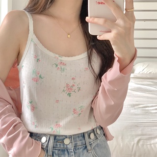 chuuchop_พร้อมส่ง(C7906)✨🧸🥖Tammie camisole เสื้อสายเดี่ยว มี7สี