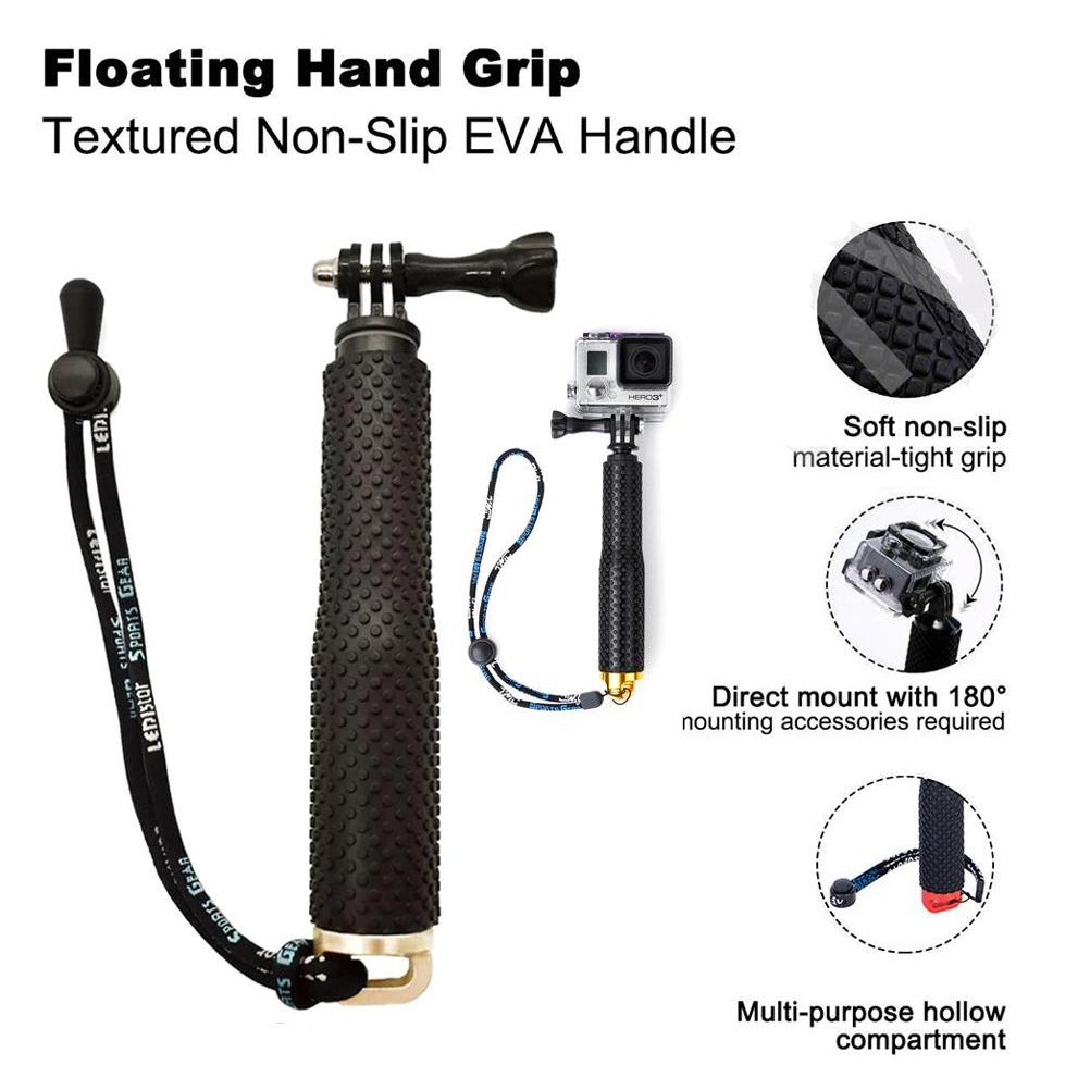 19"inch/49cm GoPro Selfie stick Handheld Monopod GoEasy Pole 19" นิ้ว / 49 ซม GoPro เซลฟี่แบบใช้มือถือ GoEasy Pole