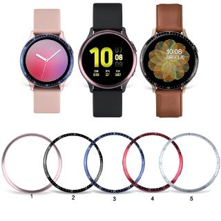 Bezel วงแหวนนาฬิกาข้อมือ ชนิดโลหะ สำหรับ Samsung Galaxy Watch Active 2 40 มม. 44 มม.