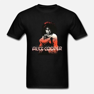 เสื้อยืดผ้าฝ้ายพิมพ์ลายแฟชั่น ใหม่ เสื้อยืด พิมพ์ลาย Alice Cooper Straitjacket Old Stock Boipcj70Fmpdif33