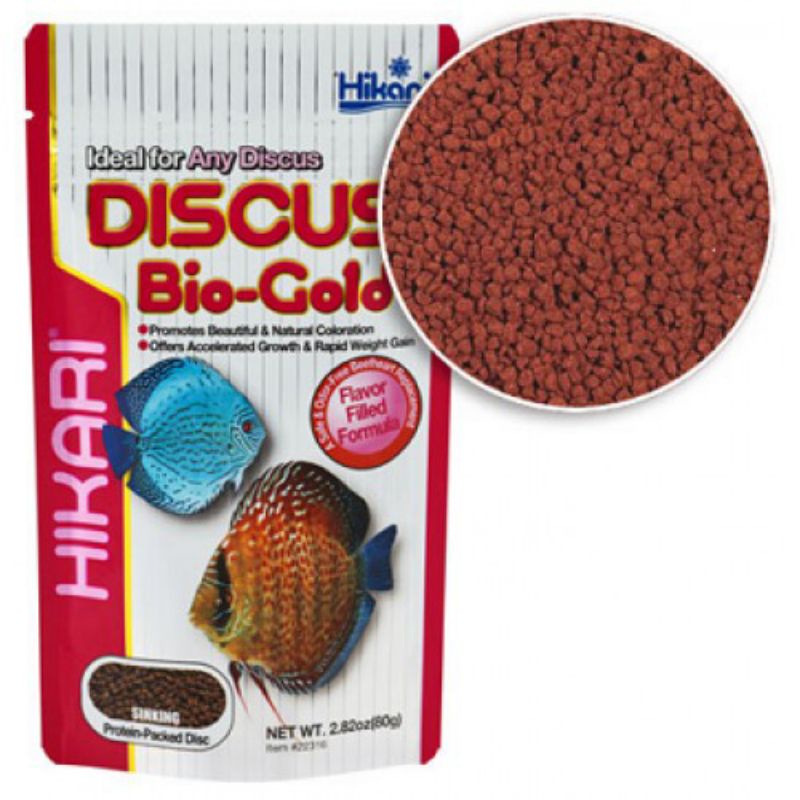 Hikari Discus Bio-Gold 80g (Discus七彩/Tropical热带鱼 อาหารปลา)
