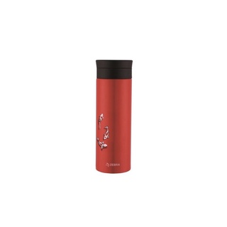 Zebra Vacuum Bottle กระบอกนำ้สุญญากาศ ขวดน้ำสุญญากาศ Oriental Red 0.45L