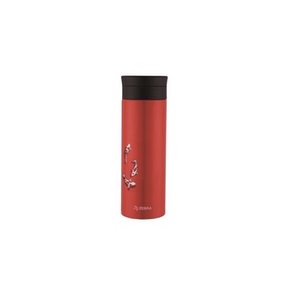 Zebra Vacuum Bottle กระบอกนำ้สุญญากาศ ขวดน้ำสุญญากาศ Oriental Red 0.45L