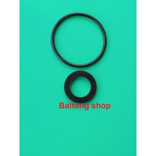ยางรองเชควาว+โอริงฝาปิดเชควาว ปั้มน้ำฮิตาชิ รุ่น WT-P100-300H,HS,S,SS,V,EX,GP,GX,GX2
