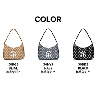 (พร้อมส่ง)*New*MLB Monogram JACQUARD Hobo bag