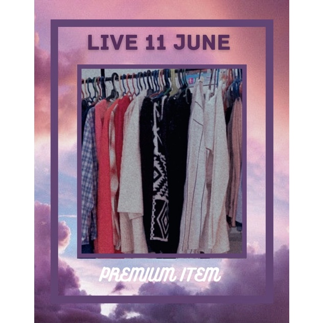 สินค้าพรีเมี่ยมเฉพาะ LIVE 11 JUNE