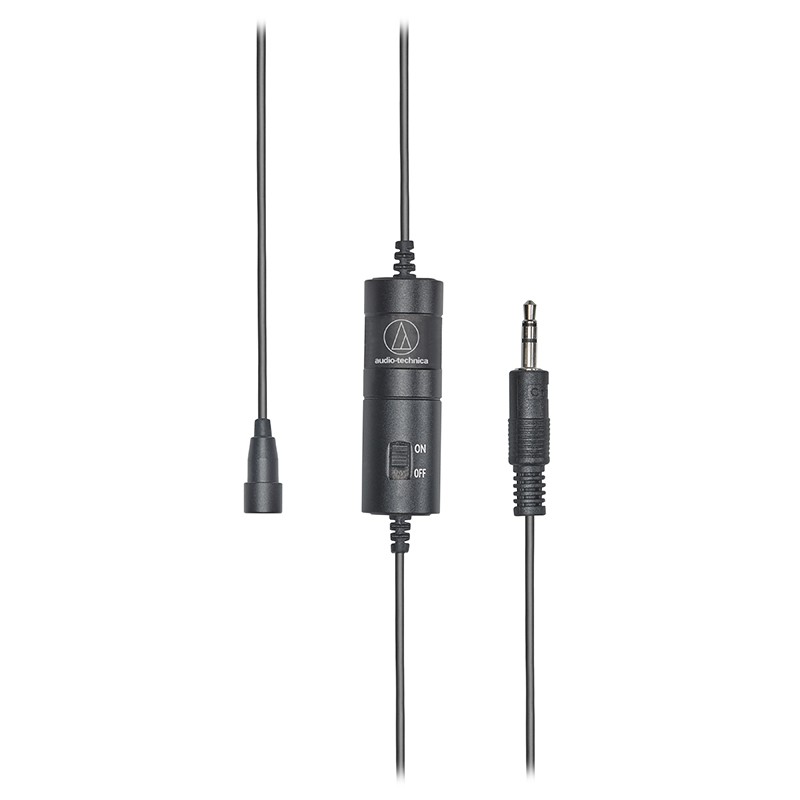 ไมโครโฟน Audio-Technica ATR3350xiS Omnidirectional Condenser Lavalier Microphone