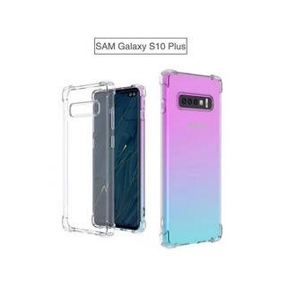 เคสโทรศัพท์ สีใส กันกระเเทก กันหล่น สำหรับ Samsung S20+ S20 Ultra S7 edge S8+ S9+ S10+  Note8 Note9 Note10+