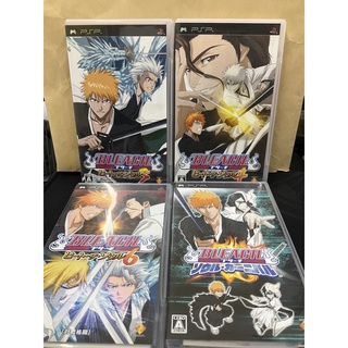 แผ่นแท้ [PSP] รวมทุกภาค Bleach Portable (Japan) Heat the Soul 1 2 3 4 5 6 7 Soul Carnival 1 2