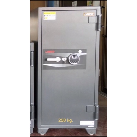 🔥250กก.🔥ตู้เซฟ Leeco ระบบสแกนลายนิ้วมือ และ digital ยี่ห้อลีโก้ น้ำหนัก 250 กก ขนาด 59x60x127.6 cm ร