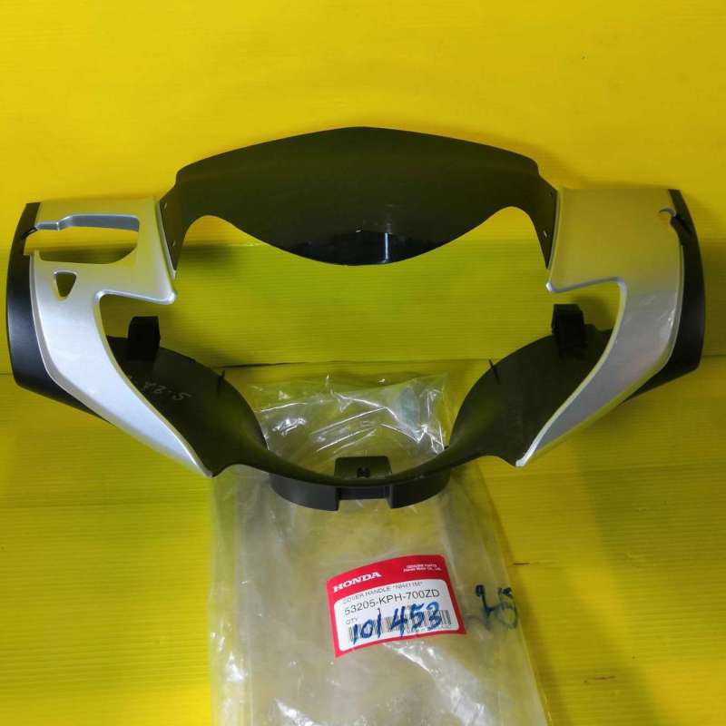 หน้ากากเวฟ125i.ไฟเลี้ยวบังลมแท้ศูนย์​ สีบอนเงามีเกร็ด​ตรงรุ่น​ ส่งฟรี​ เก็บเงินปลายทาง