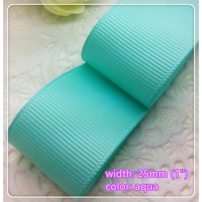 1 นิ้ว [5 ขนาดราคา] 30 สีสีทึบทั้งหมดโมโนโครมสีทึบซี่โครงริบบิ้นห่อเข็มขัด ทําเอง โบว์เข็มขัดวันหยุดห่อของขวัญเข็มขัด