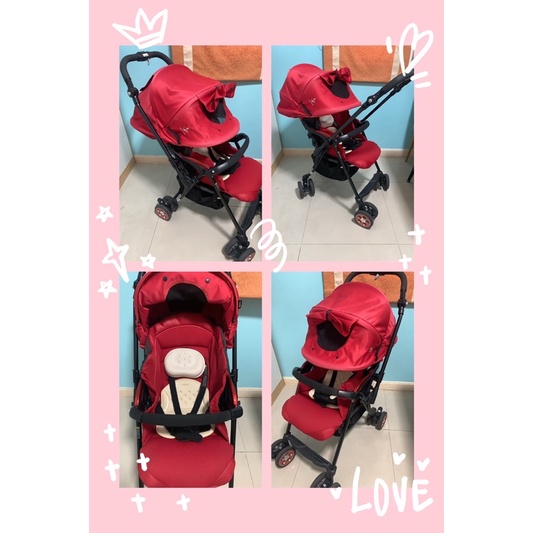 รถเข็น Combi รุ่น Miracle Turn auto 4 Combi Mini